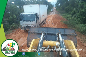 Foto - TRECHO CRÍTICO DA TRANSGARIMPEIRA