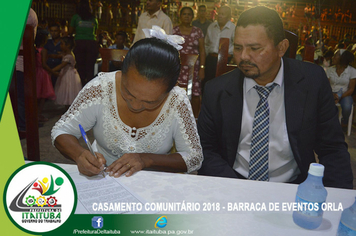 Foto - ÚLTIMOS PREPARATIVOS PARA A CERIMÔNIA DOS 500 CASAMENTOS