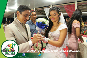 Foto - ÚLTIMOS PREPARATIVOS PARA A CERIMÔNIA DOS 500 CASAMENTOS