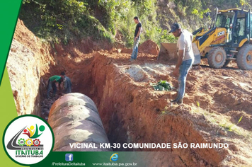 Foto - VICINAL QUILOMETRO 30 - COMUNIDADE SÃO RAIMUNDO