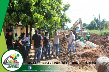 Foto - VISITA TÉCNICA - PREFEITURA / IFPA