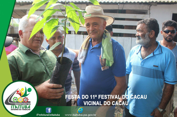 Foto - XI FESTIVAL DO CACAU CORRESPONDEU