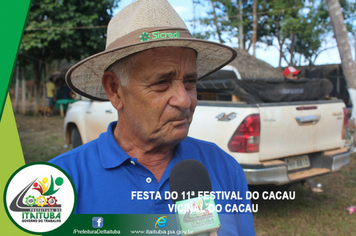 Foto - XI FESTIVAL DO CACAU CORRESPONDEU