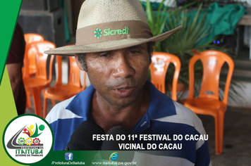 Foto - XI FESTIVAL DO CACAU CORRESPONDEU