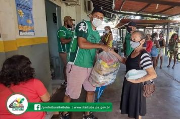 SEMDAS REALIZA TERCEIRA ETAPA DE DISTRIBUIÇÃO DE CESTAS BÁSICAS 