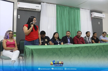 A VIOLÊNCIA CONTRA OS DIREITOS DA CRIANÇA E ADOLESCÊNCIA FOI TEMA DO EVENTO REALIZADO NESTA QUINTA-FEIRA, 13 DE MARÇO, NO AUDITÓRIO DA SEMED, COORDENADO PELO COMITÊ DE GESTÃO COLEGIADA DA REDE DE PROTEÇÃO À CRIANÇA E AO ADOLESCENTE.