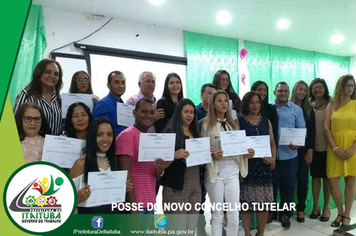 CERIMÔNIA DE DIPLOMAÇÃO DOS CONSELHEIROS TUTELARES ELEITOS EM ITAITUBA