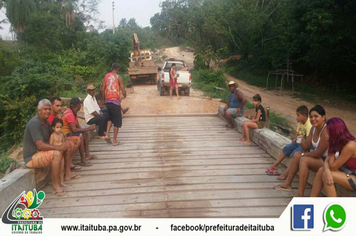 PONTE DO ITAPACURÁ ENTRA NA FASE DE ACABAMENTO E JÁ DÁ TRAFEGABILIDADE PARA COMUNIDADE