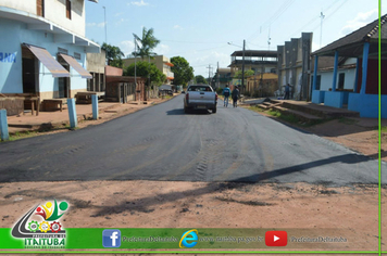 E OS TRABALHOS DE ASFALTAMENTO NO BAIRRO LIBERDADE I E II ESTÃO EM TOTAL PRODUÇÃO.