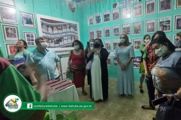 MUSEY ARACY PARAGUASSÚ INAUGURA SALA DE CULTURA IDOLASY MORAES DAS NEVES 