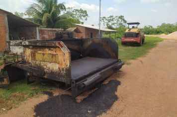 BAIRROS CAMPO BELO E CIDADE NOVA E ESTRADA LÁZARO CERQUEIRA ( 53° BIS), RECEBEM ASFALTAMENTO 