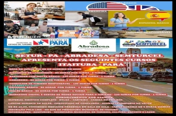 CURSOS PROFISSIONALIZANTES SERÃO REALIZADOS EM ITAITUBA E DISTRITO DE MIRITITUBA. INSCRIÇÕES ABERTAS!