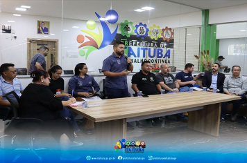REUNIÃO ENTRE A PREFEITURA DE ITAITUBA E EMPRESÁRIOS DO MUNICÍPIO DISCUTIU DEMANDAS PARA MELHORIAS NOS ATENDIMENTOS DO SERVIÇO PÚBLICO AO MERCADO LOCAL.