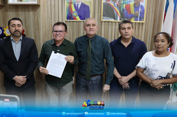 MOMENTO HISTÓRICO! PREFEITO NICODEMOS AGUIAR HOMOLOGA CONVOCAÇÃO DO CONCURSO PÚBLICO DA PREFEITURA DE ITAITUBA.