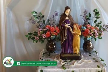 PAÇO MUNICIPAL REALIZOU NA MANHÃ DESTA SEGUNDA-FEIRA (19/07), TRADICIONAL CELEBRAÇÃO EM HOMENAGEM À SENHORA SANT’ ANA PADROEIRA DA CIDADE DE ITAITUBA.