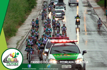 III PASSEIO CICLÍSTICO PEDALADA PELA VIDA FOI REALIZADO COM ÊXITO