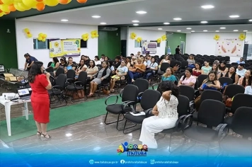 PROFESSORES DA REDE DE EDUCAÇÃO INFANTIL E ENSINO FUNDAMENTAL DE ITAITUBA PARTICIPAM DE TREINAMENTOS PEDAGÓGICOS COM FOCO NAS DIRETRIZES DA EDUCAÇÃO ESPECIAL E INCLUSIVA.