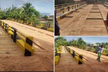 PONTE DE MADEIRA DE LEI IRÁ INTERLIGAR AOS BAIRROS SÃO JOSÉ E JARDIM DAS ARARAS