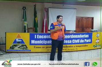 I ENCONTRO DAS COORDENADORIAS MUNICIPAIS DA DEFESA CIVIL.