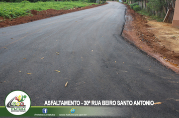 COM PARTE DA DRENAGEM SUBTERRÂNEA DA LAGOA DO JACAREZINHO CONCLUÍDA, SEMINFRA REALIZA PAVIMENTAÇÃO NA 30ª RUA BAIRRO SANTO ANTÔNIO