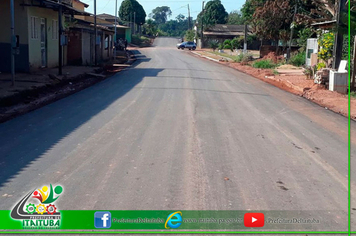 INFRAESTRUTURA URBANA: PREFEITURA AVANÇA COM ASFALTAMENTO NAS RUAS E TRAVESSAS DO BAIRRO LIBERDADE