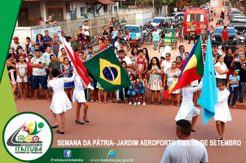 DESFILE DO DIA 06 DE SETEMBRO NO BAIRRO JARDIM AEROPORTO NO KM05