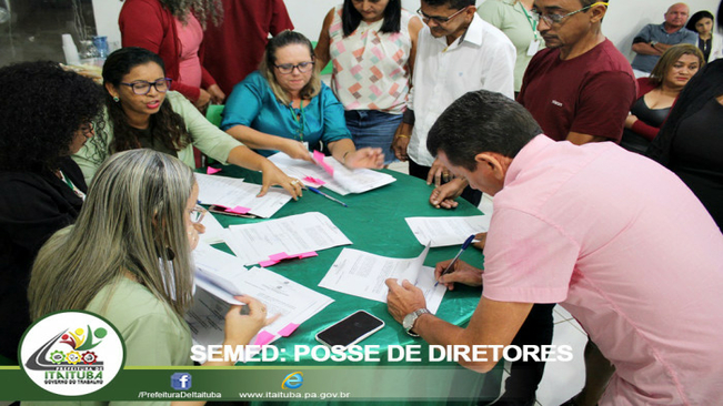 SEMED: POSSE DE DIRETORES