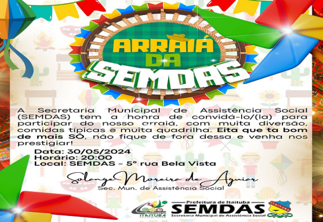 VEM PRO ARRASTAPÉ DA SEMDAS, SÔ!!