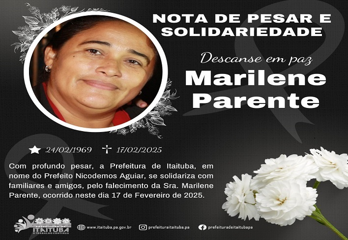 NOTA DE PESAR E SOLIDARIEDADE