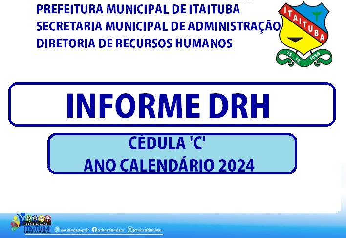 INFORMATIVO DIRETORIA DE RECURSOS HUMANOS - DRH