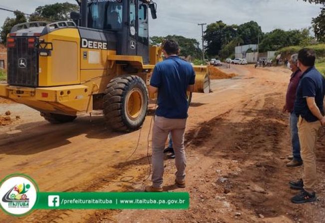 TRECHO DA ESTRADA LÁZARO CERQUEIRA (Estrada do Bis) ESTÁ SENDO RECUPERADO