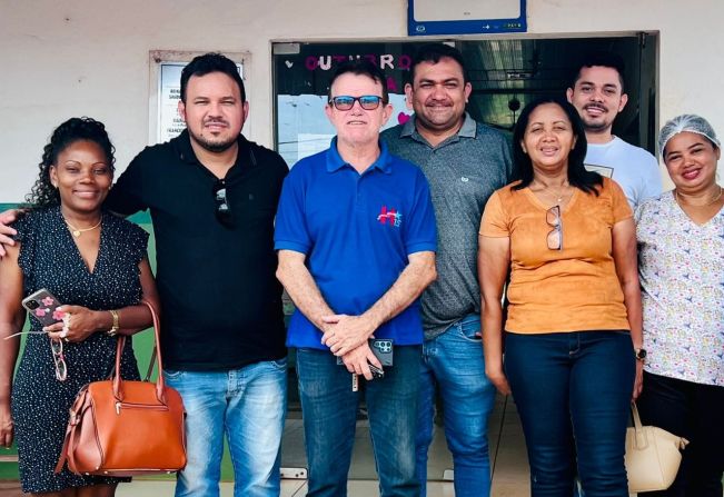 PREFEITO EM EXERCÍCIO NICODEMOS AGUIAR FAZ VISITA PARA ATENDIMENTO DE DEMANDAS E ACOMPANHAMENTO DE OBRAS NO DISTRITO DE MIRITITUBA 