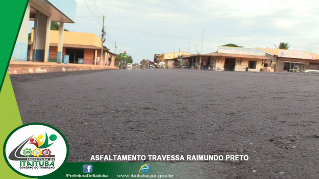 CONTINUIDADE DA CAMADA ASFÁLTICA NA TRAVESSA RAIMUNDO PRETO