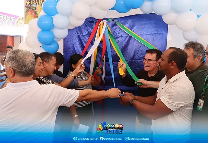 INAUGURADA A NOVA FEIRA BEIRA RIO, NA ORLA DA CIDADE, UM ANTIGO ANSEIO DA POPULAÇÃO AGORA É REALIDADE!