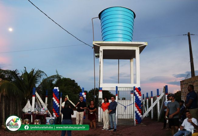 INAUGURAÇÃO DE MICRO SISTEMA DE ÁGUA NO BAIRRO SOL NASCENTE