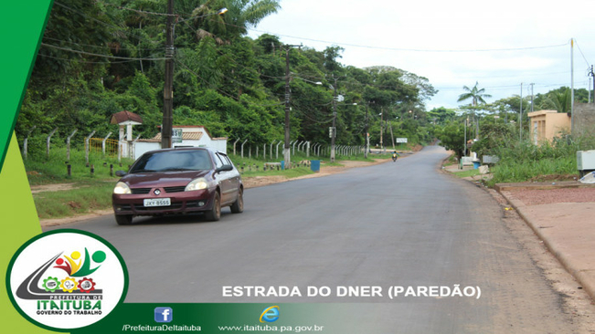 PAVIMENTAÇÃO DA ESTRADA DO DNER É CONCLUÍDA, MAS QUE AGORA PASSA A SER OFICIALMENTE ESTRADA ENGENHEIRO NILSON GUERRA