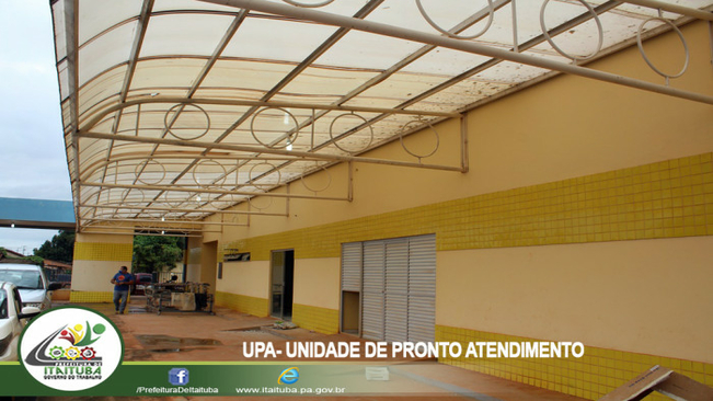 UPA- UNIDADE DE PRONTO ATENDIMENTO SENDO PREPARADA PARA ATENDER A POPULAÇÃO