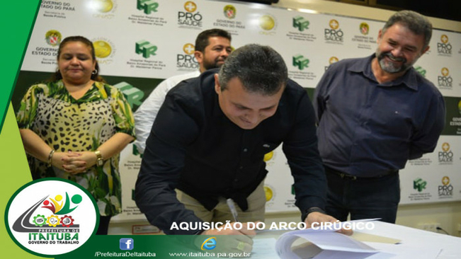 ITAITUBA É CONTEMPLADA COM ARCO E MESA CIRÚRGICOS