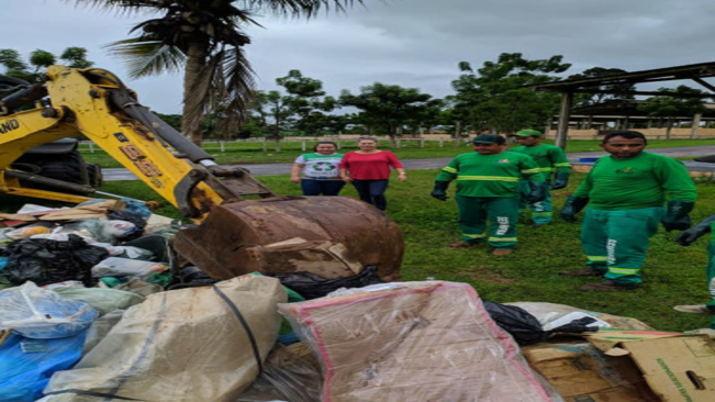 TÉCNICOS REALIZAM MAIS UMA ETAPA DA GRAVIMETRIA