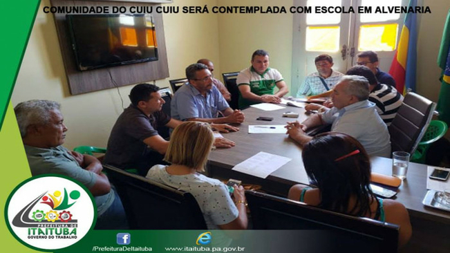 COMUNIDADE DO CUIU CUIU SERÁ CONTEMPLADA COM ESCOLA EM ALVENARIA, POSTO DE SAÚDE E DESTACAMENTO DE POLÍCIA E POÇO ARTESIANO