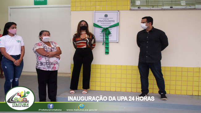 PREFEITURA INAUGURA UNIDADE DE PRONTO ATENDIMENTO  UPA