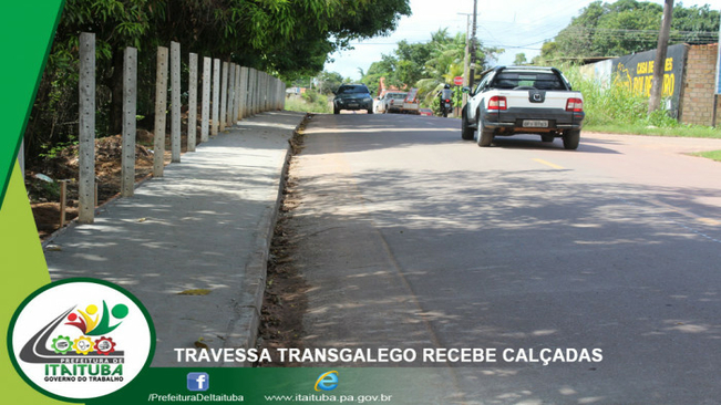 TRAVESSA TRANSGALEGO RECEBE CALÇADAS