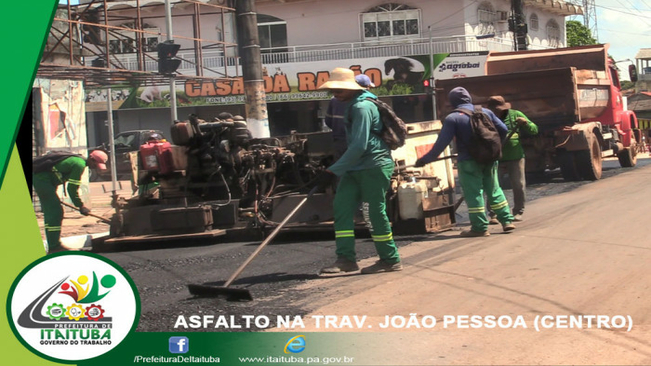 CONCLUINDO O ASFALTAMENTO DA TRAVESSA JOÃO PESSOA