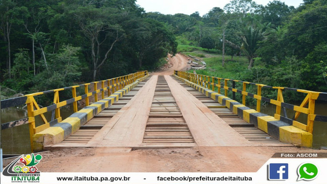 PREFEITURA CONCLUI PONTE DO ITAPACURÁ E ESTÁ A TODO VAPOR CONSTRUINDO A DO IPIRANGA
