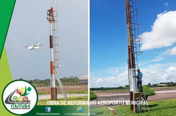 Foto - AEROPORTO DE ITAITUBA RECEBE REFORMAS E ADEQUAÇÕES