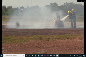 Foto - AEROPORTO MUNICIPAL PROMOVE SIMULADO DE ATIVAÇÃO