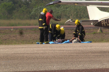 Foto - AEROPORTO MUNICIPAL PROMOVE SIMULADO DE ATIVAÇÃO