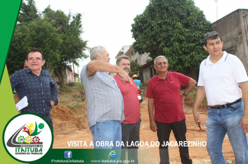 Foto - CONCLUÍDO MAIS DE 70% DA OBRA SUBTERRÂNEA DA LAGOA DO JACAREZINHO