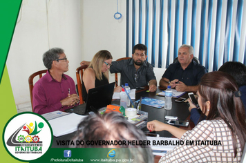 Foto - EM VISITA À ITAITUBA GOVERNO DO ESTADO