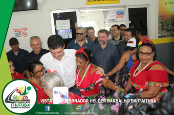 Foto - EM VISITA À ITAITUBA GOVERNO DO ESTADO